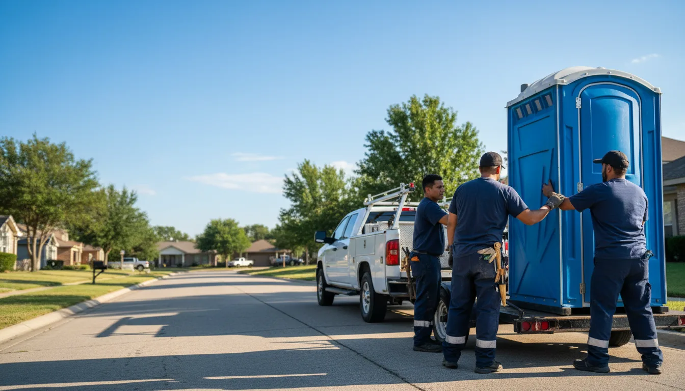 Portable Toilet Rental in Woodlake, TX near me